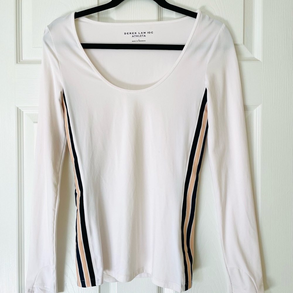 Derek Lam 10 Crosby x Athleta Long Sleeve Top | Size S | Chic Athleisure